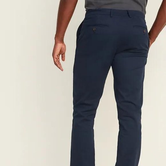 NWT Old Navy Slim Ultimate Built-In Flex Chino Pants for Men size 31x34 - Picture 3 of 7